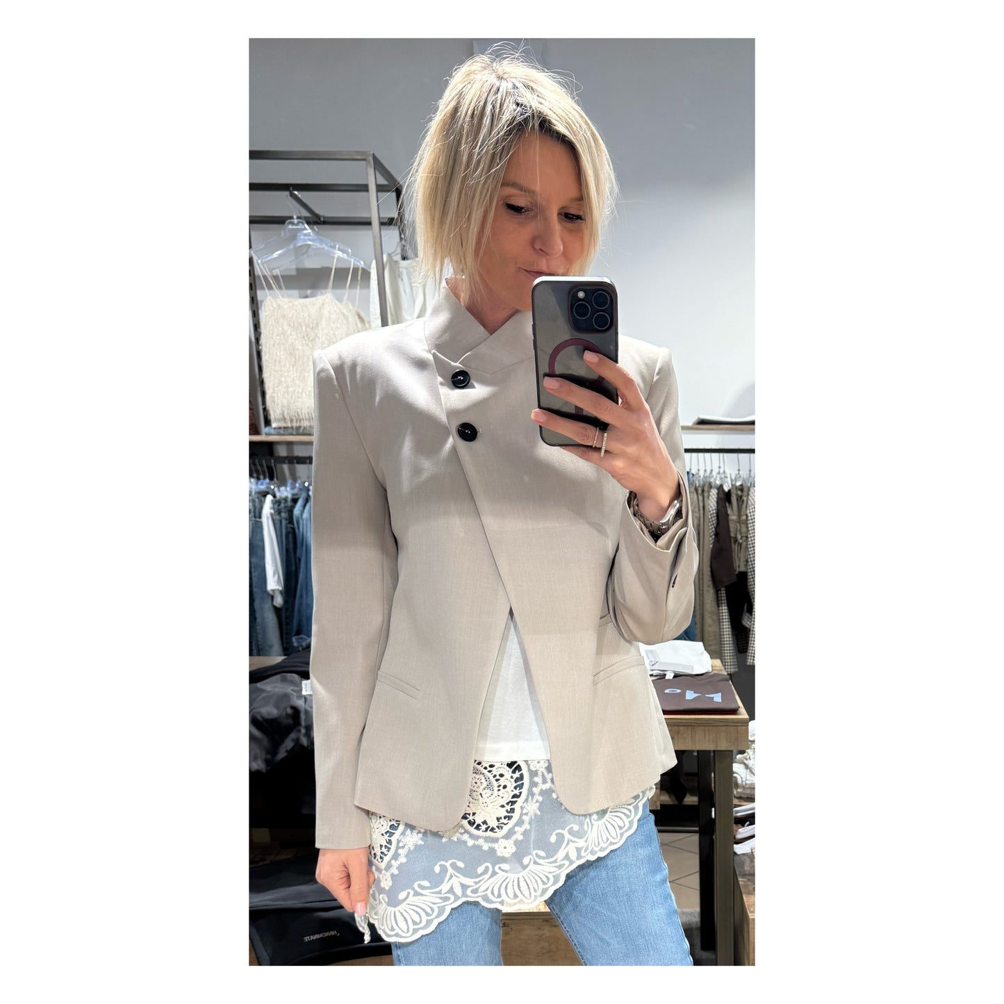 Blazer doppio bottone sopra - Have One