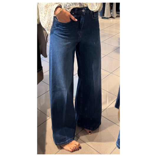 Jeans palazzo elasticizzato - Tensione In