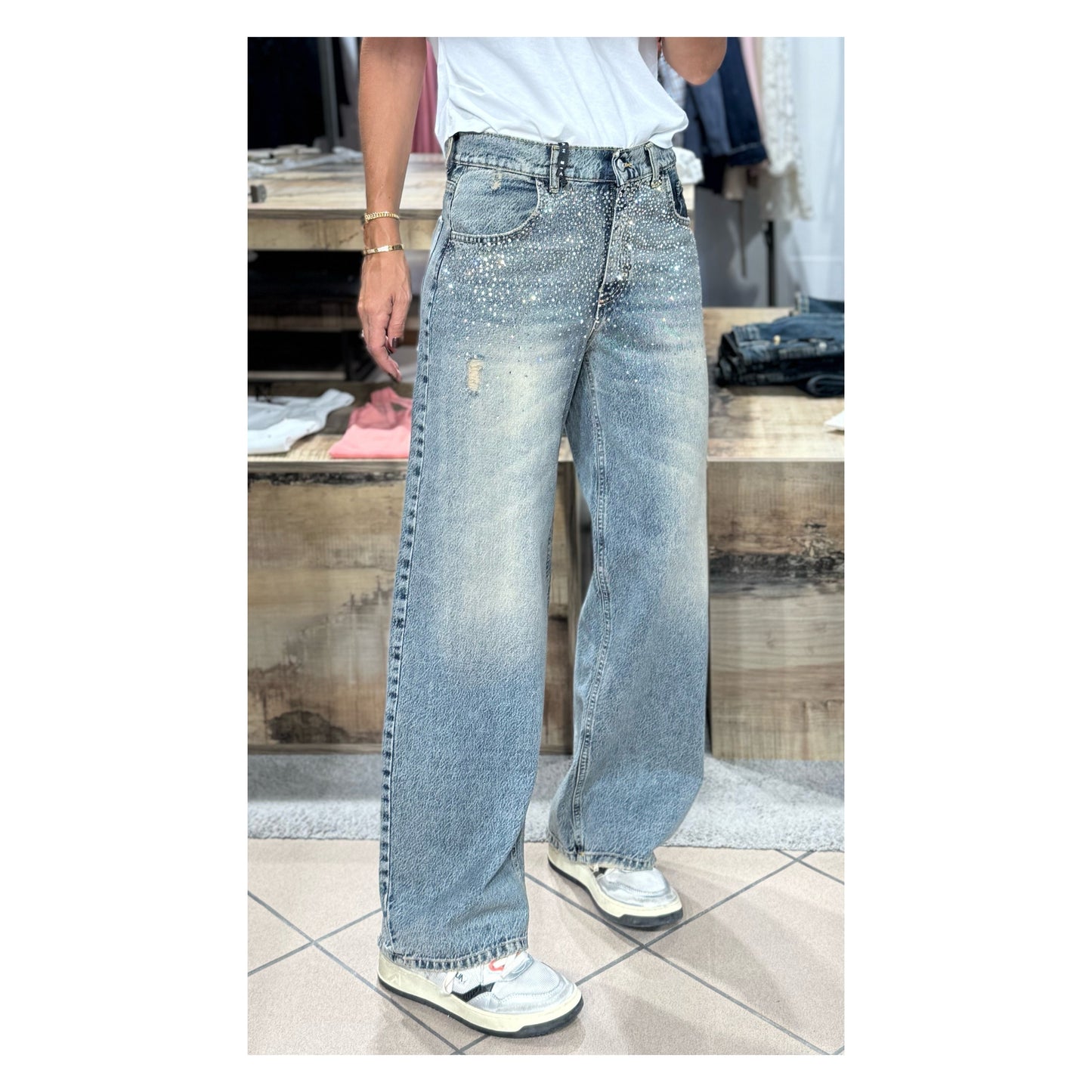 Jeans Bella strass - Have One