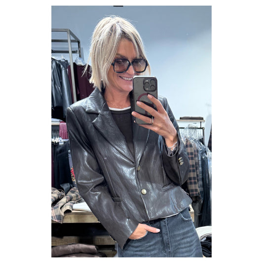 Blazer ecopelle - Tensione In