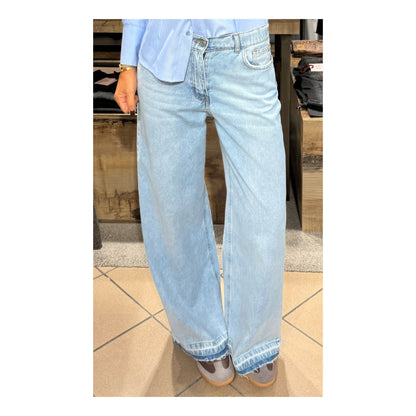 Denim Wide leg coulisse - Have one