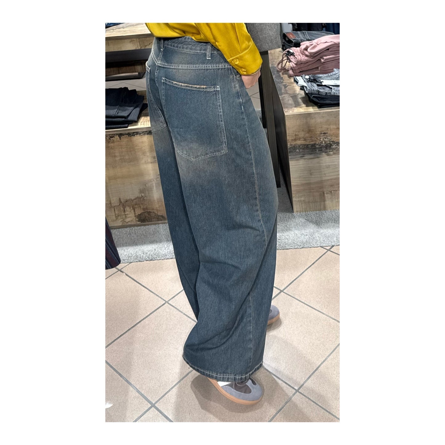 Jeans Giusi maxipocket - Tensione In