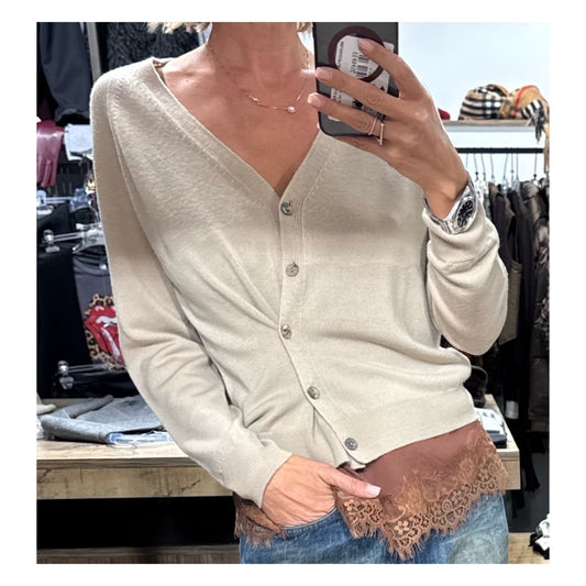 Cardigan 100% lana - Tensione In