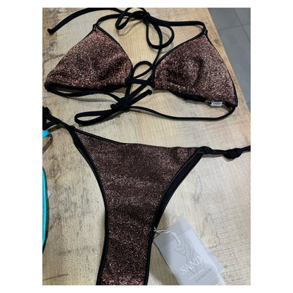 Bikini triangolo laccetti - Sand bikini